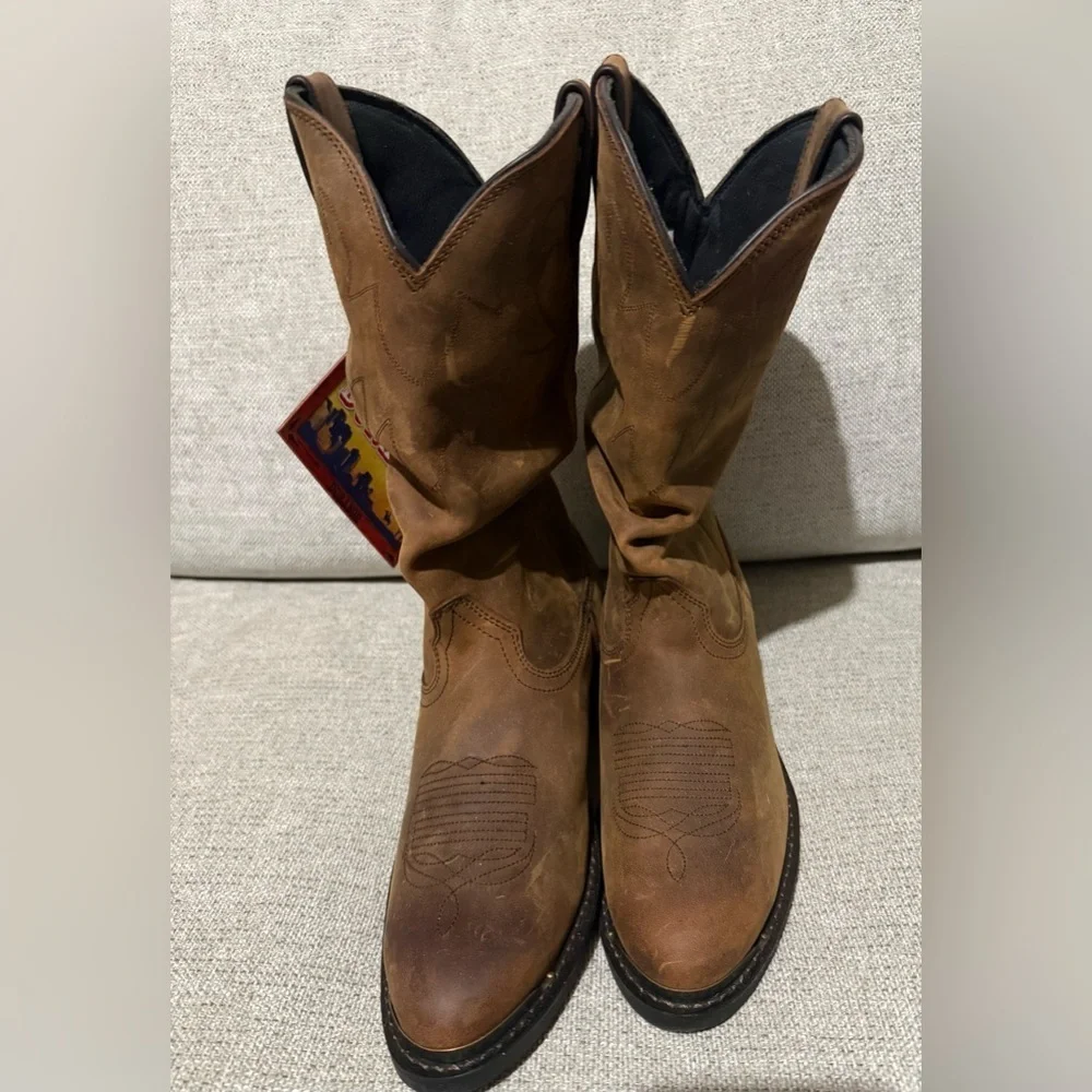Durango Classic Tan Cowboy Boots